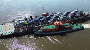 Start sezonu 2025 promu Świbno – Mikoszewo. Trasa z Gdańska do Krynicy Morskiej krótsza o 23 kilometry.