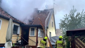 Tragedia w Malborku – po pożarze domu nie żyje 46-latek.