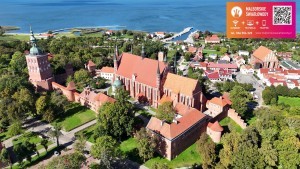 Frombork z lotu ptaka 2025. Światłowód we Fromborku od Malborskie Światłowody #frombork #drone. Zobacz wideo i zdjęcia