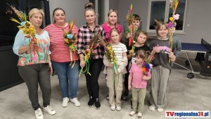 Świąteczna kreatywność w Gminie Malbork - mieszkańcy tworzyli palmy wielkanocne. Wideo i zdjęcia