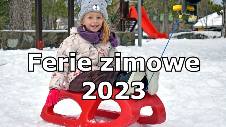 Gmina Miłoradz. Ferie zimowe pełne ciekawych atrakcji. Szczegóły na plakatach.