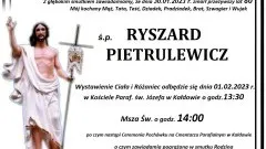 Zmarł Ryszard Pietrulewicz. Miał 80 lat.