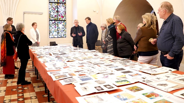 Obrady jury 60. Międzynarodowego Biennale Ekslibrisu Współczesnego w Malborku 1963-2023.