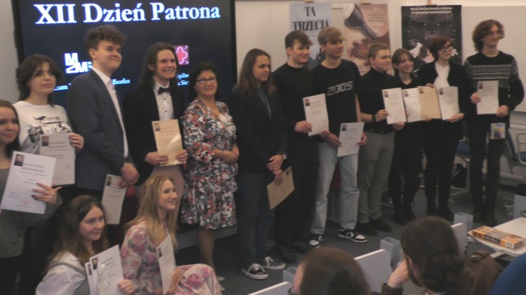 Malbork. XII Dzień Patrona w I Liceum Ogólnokształcącym. Wideo