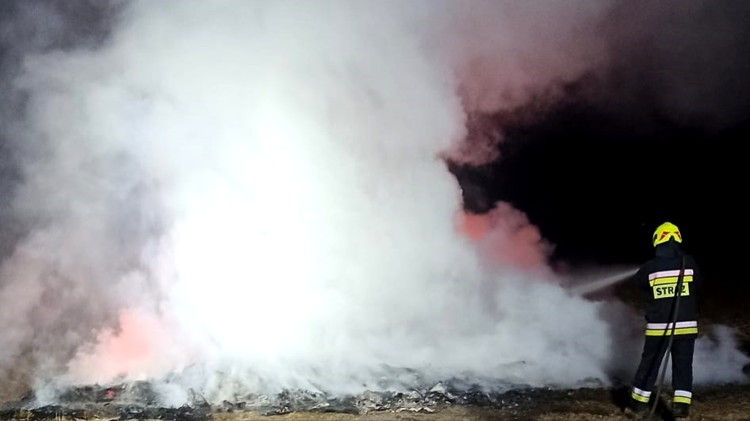 11 pożarów na terenie powiatu – tygodniowy raport malborskich służb mundurowych.