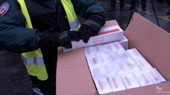 9 mln szt. papierosów bez polskich znaków akcyzy. Pomorska KAS zabezpieczyła nielegalne papierosy.