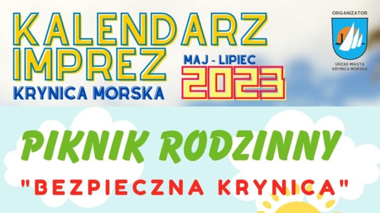 Krynica Morska. Kalendarz imprez na sezon 2023.