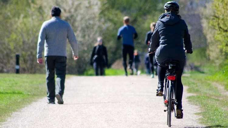 Powiat sztumski. Rowerzysto ? bądź ostrożny na drodze.