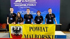 Malbork. Sukces uczniów II LO w prestiżowym konkursie F1 in Schools Poland.