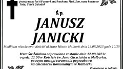 Zmarł Janusz Janicki. Żył 68 lat.