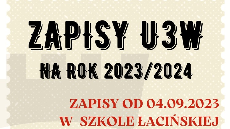 Malbork. We wrześniu ruszą zapisy do Uniwersytetu Trzeciego Wieku.