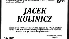 Zmarł Jacek Kulinicz. Miał 58 lat.