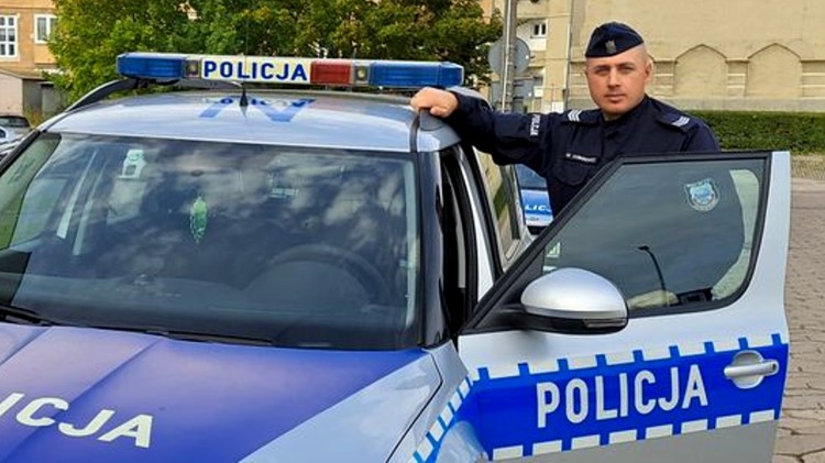 Malbork. Dzielnicowy po służbie zatrzymał na gorącym uczynku złodzieja sklepowego.
