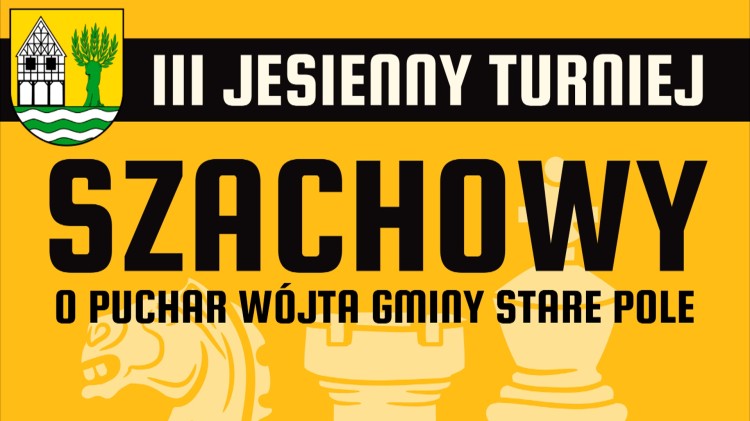 Gmina Stare Pole. Trwają zapisy do Jesiennego Turnieju Szachowego o Puchar Wójta.