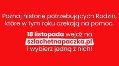 W sobotę otwarcie Bazy Rodzin Szlachetnej Paczki.