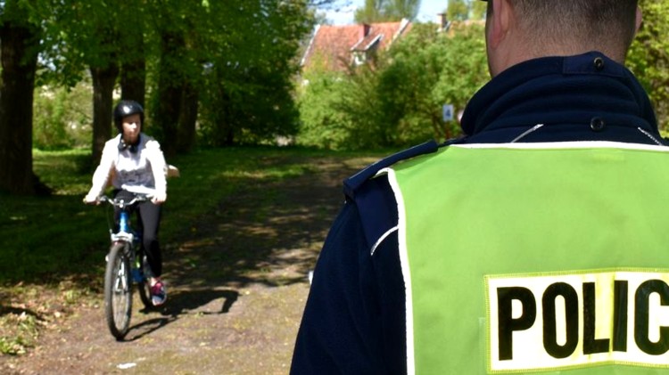Malbork. Rowerzyści na celowniku policji - działania bicykl.