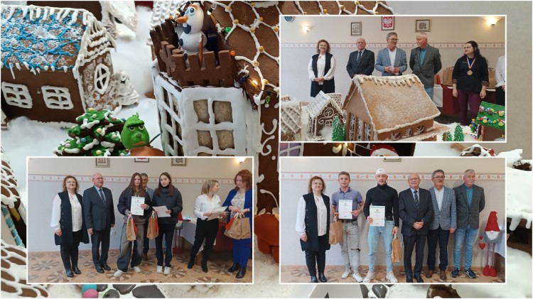 Malbork. Festiwal Domków z Piernika w Centrum Edukacji Zawodowej – poznajcie tegorocznych laureatów. Wideo i zdjęcia