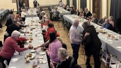 Nowy Dwór Gdański. Spotkanie wigilijne seniorów.