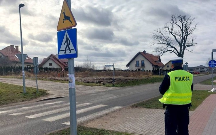 Malbork. Bezpieczny pieszy - dzisiaj policyjne działania.