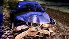 Malbork. Spowodował kolizję będąc pod wpływem narkotyków i uciekał przed policjantami.