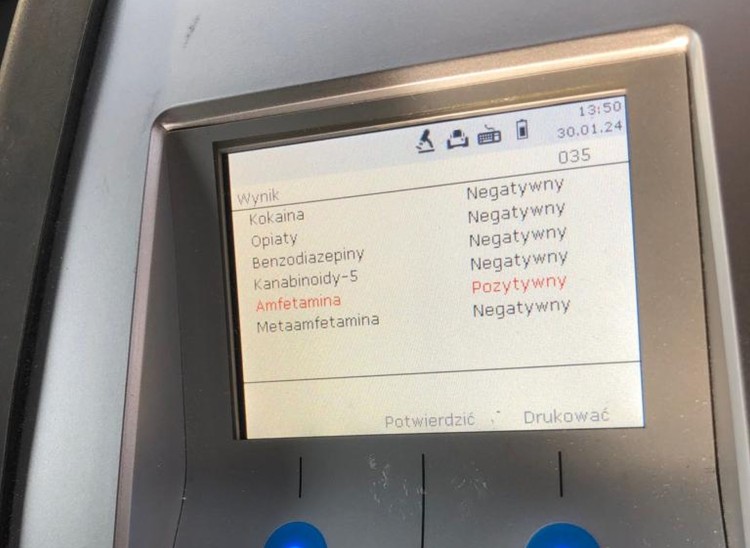 Malbork. Prowadził bez pasów – okazało się, że był pod wpływem narkotyków.