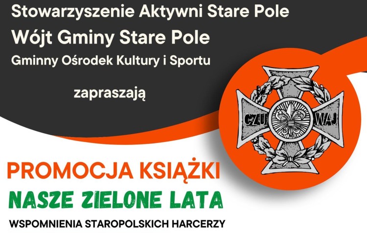 Gmina Stare Pole. Promocja książki o staropolskich harcerzach – zaproszenie.