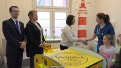 Malbork. Serenadowy kącik zabaw trafił na oddział dziecięcy. Wideo i zdjęcia