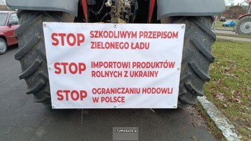Powiat sztumski. Od środy protest rolników i utrudnienia w ruchu drogowym.