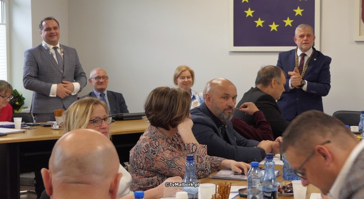 Ostatnia sesja Rady Gminy Malbork VIII kadencji - pożegnanie wójta Marcina Kwiatkowskiego 03.04.2024.