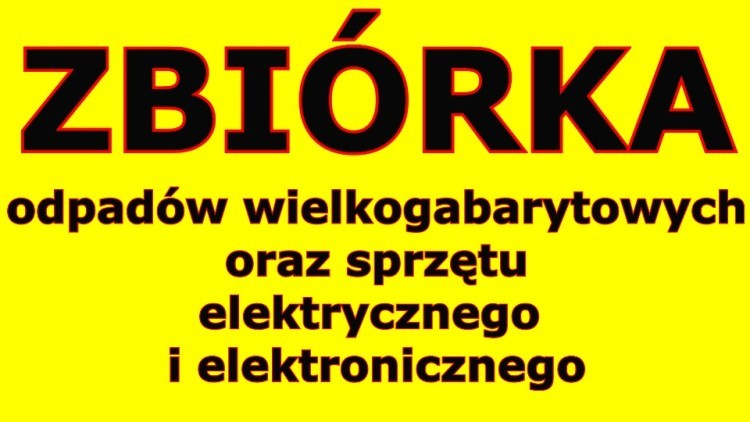 Gmina Malbork. 13 kwietnia odbędzie się zbiórka odpadów wielkogabarytowych oraz zużytego sprzętu elektrycznego i elektronicznego.