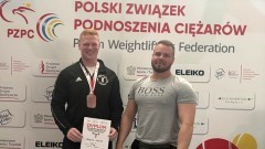 Malbork. Sztangista Wojciech Kuligowski dwukrotnym medalistą Mistrzostw Polski.