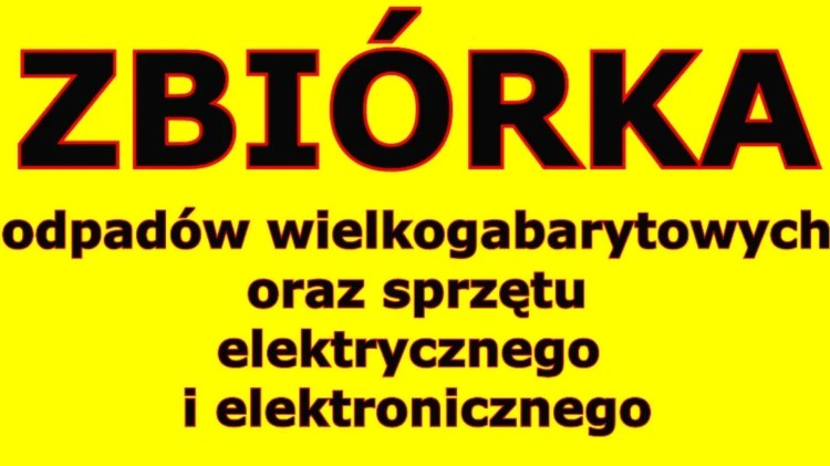 Malbork. Wkrótce zbiórka odpadów wielkogabarytowych oraz zużytego sprzętu elektrycznego i elektronicznego.