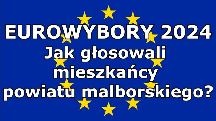 Wyniki wyborów do europarlamentu 2024 – sprawdź, jak głosowali mieszkańcy powiatu malborskiego.
