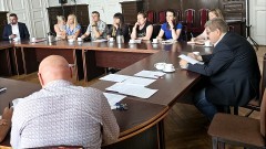 Malbork. Powiatowy Zespół Zarządzania Kryzysowego rozmawiał o pożarach i niebezpiecznych składowiskach.