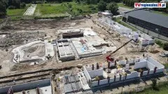 Budowa kąpieliska miejskiego w Elblągu. Zobacz wideo z drona - postęp&#8230;