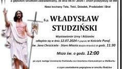 Zmarł Władysław Studziński. Miał 88 lat.