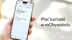 Dostępne są już płatności kartą w mObywatelu.