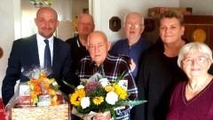 101. urodziny Jana Małochwieja - mieszkańca Gminy Sztum.