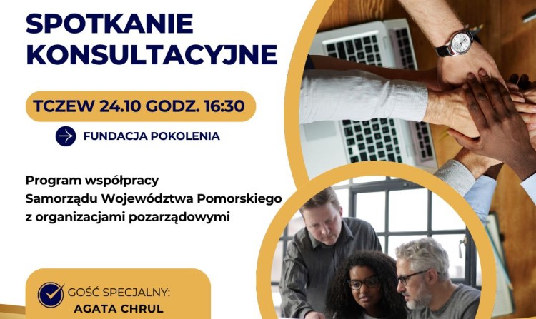 Malbork. Zaproszenie organizacji pozarządowych na spotkanie konsultacyjne.