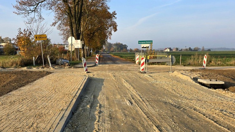 Gmina Stare Pole. Wkrótce czasowe zamknięcie skrzyżowania w Kaczynosie - Kolonia.