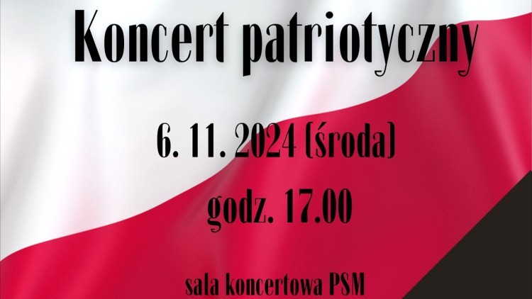 Malbork. Charytatywny koncert patriotyczny w Szkole Muzycznej.