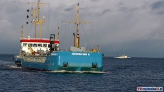 Pogłębiarka Hegemann II pogłębia tor wodny na rzece Elbląg w ramach IV etapu budowy drogi wodnej łączącej Zalew Wiślany z Zatoką Gdańską. Kiedy V etap - obrotnica statków i pogłębienie ostatnich 900 metrów?