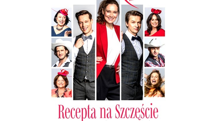 Gmina Miłoradz. Recepta na szczęście - zaproszenie na noworoczny spektakl teatralny.