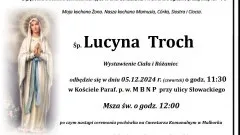 Zmarła Lucyna Troch. Miała 45 lat.