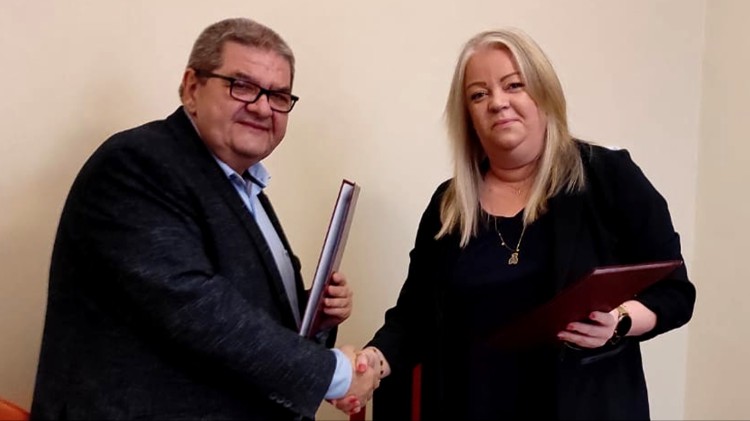 Powiat Malborski podpisał porozumienie o współpracy z Wyższą Szkołą Gospodarki w Bydgoszczy.
