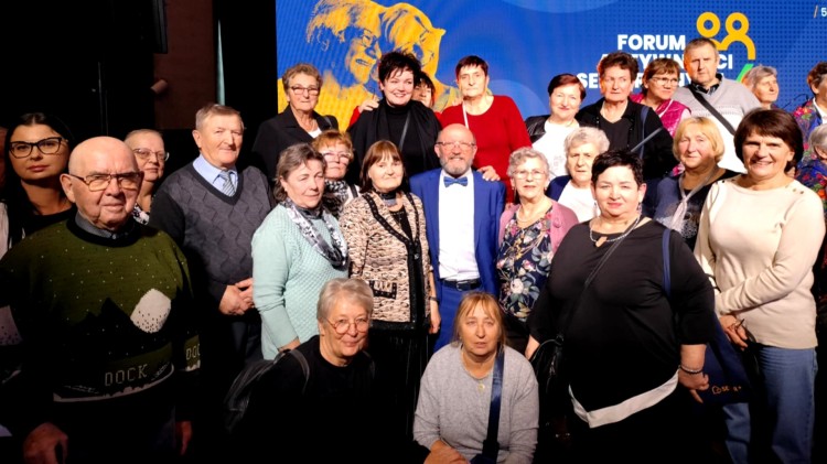 Miłoradz. Seniorzy uczestniczyli w Forum Aktywności Senioralnych w Warszawie.