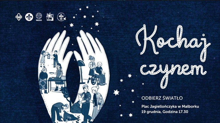 Wkrótce Betlejemskie Światło Pokoju zawita do Malborka.