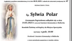 Zmarła Sylwia Polar. Miała 47 lat.