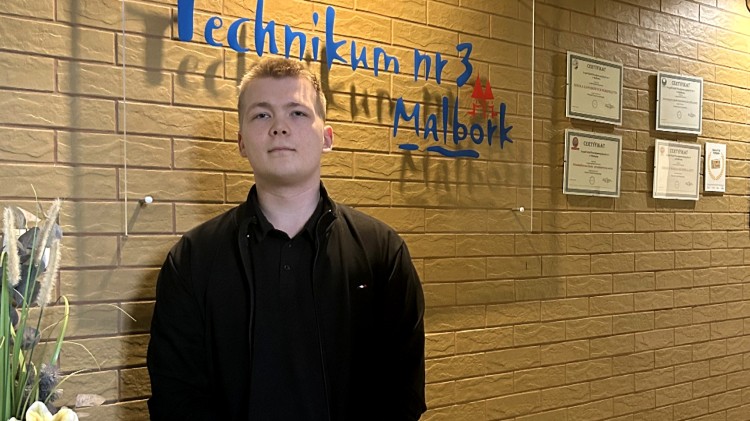 Malbork. Jakub Przybysz z Technikum nr 3 najlepszy w konkursie Talent Open.