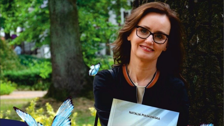 Malbork. Zaproszenie na spotkanie autorskie z Natalią Piaskowską.